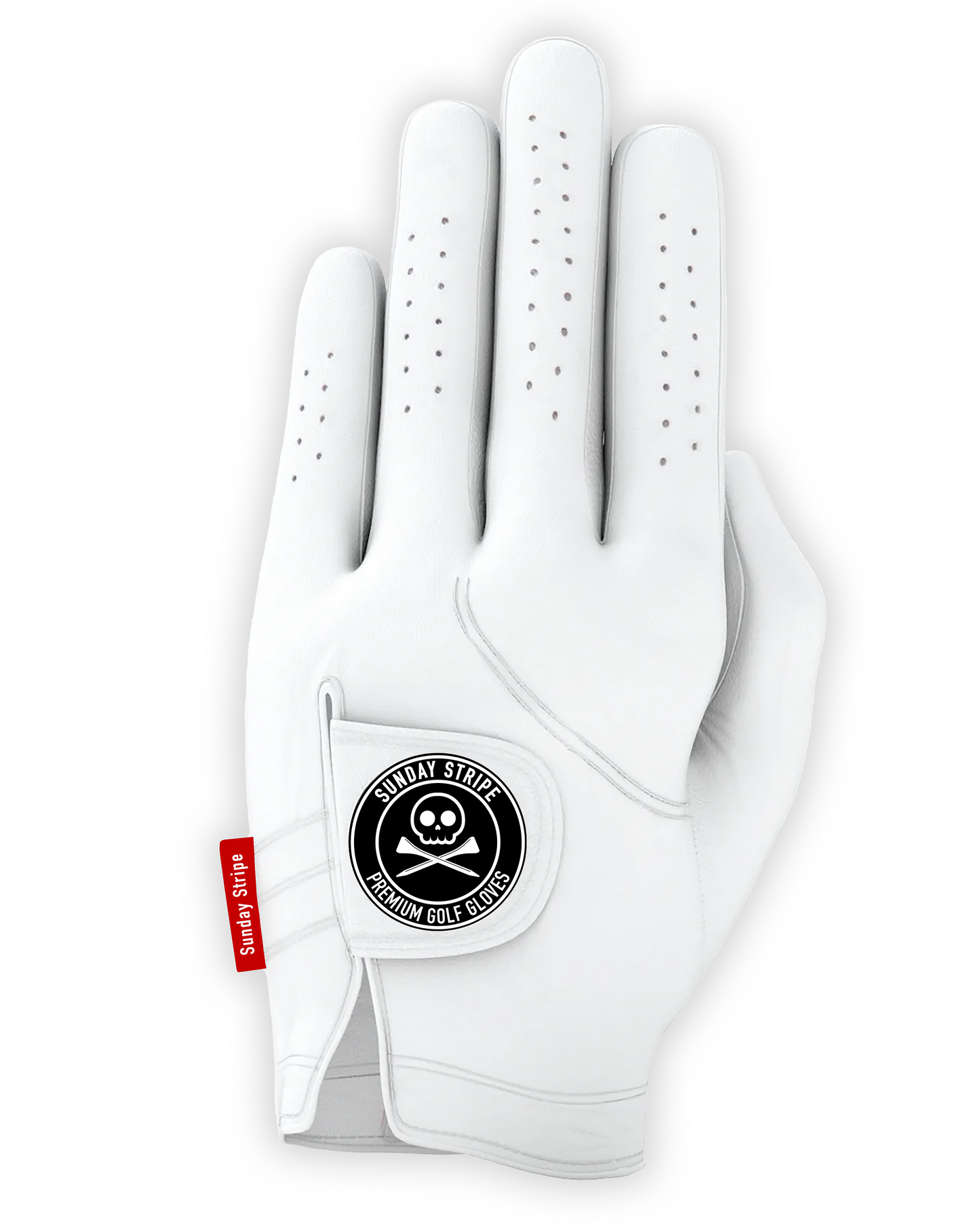 Sunday Stripe "Skull & Tees" Golf Glove