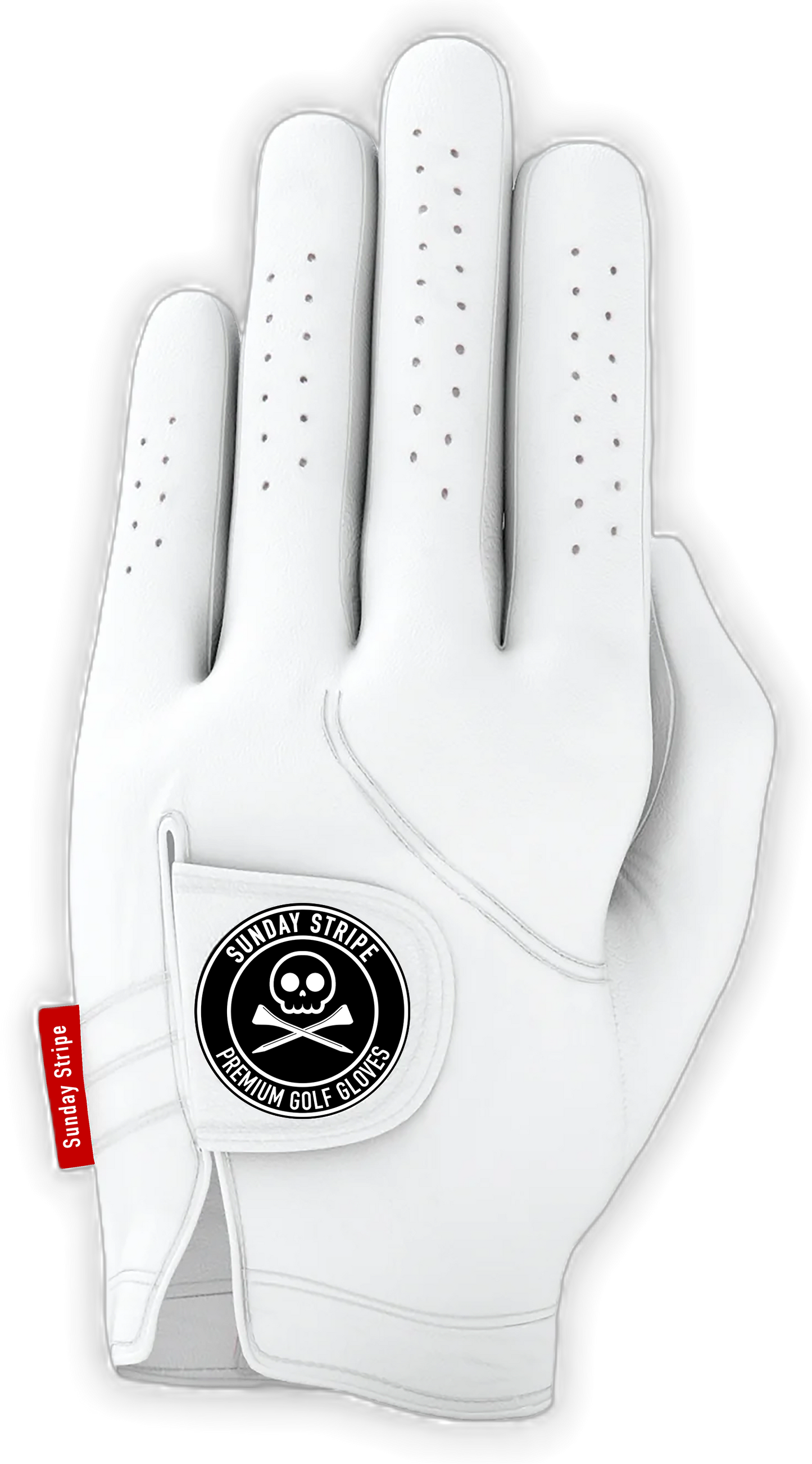 Sunday Stripe "Skull & Tees" Golf Glove (New Version)